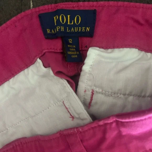 Ralph Lauren Pink Embroidered Girls Skirt - Picture 3 of 3